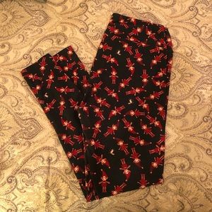 LuLaRoe Christmas Elf Leggings